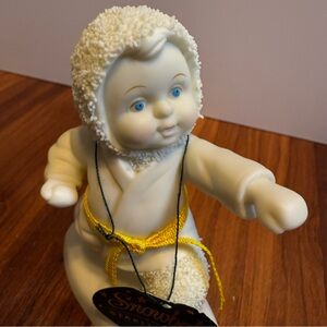Dept 56 Snowbabies “The Karate Kid” Figurine NIB • Starlight Games Set
